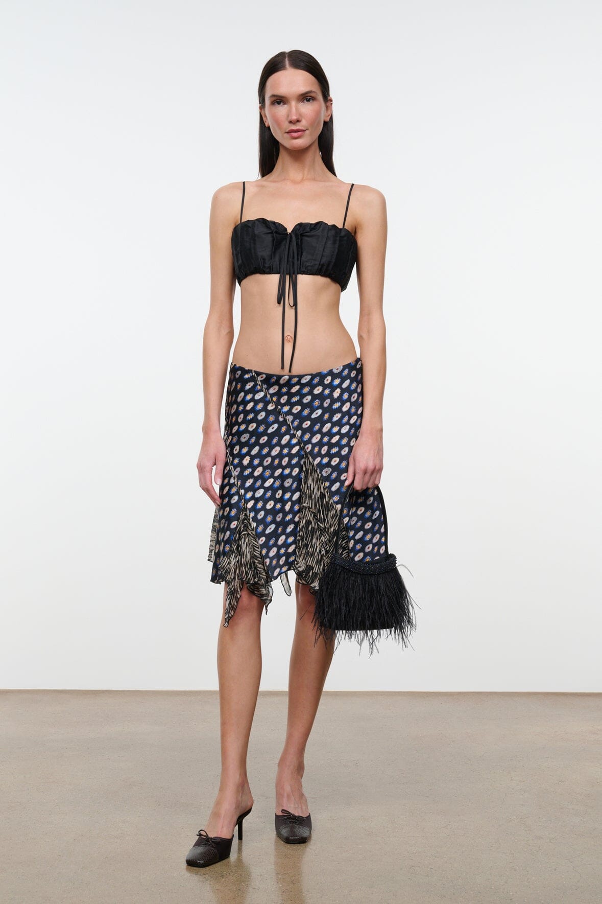 Sade Silk Top | Black — 4