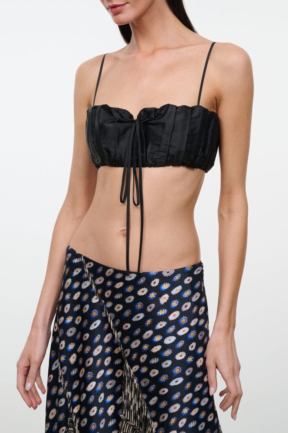 Sade Silk Top | Black — 1