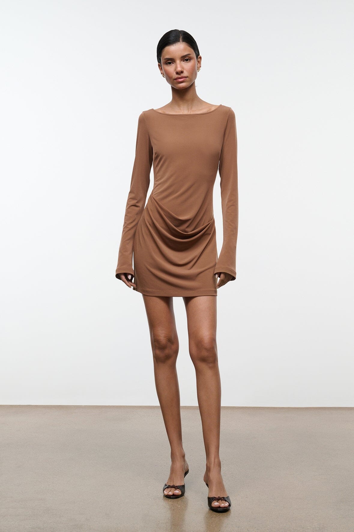 Blakely Dress | Cigar — 5