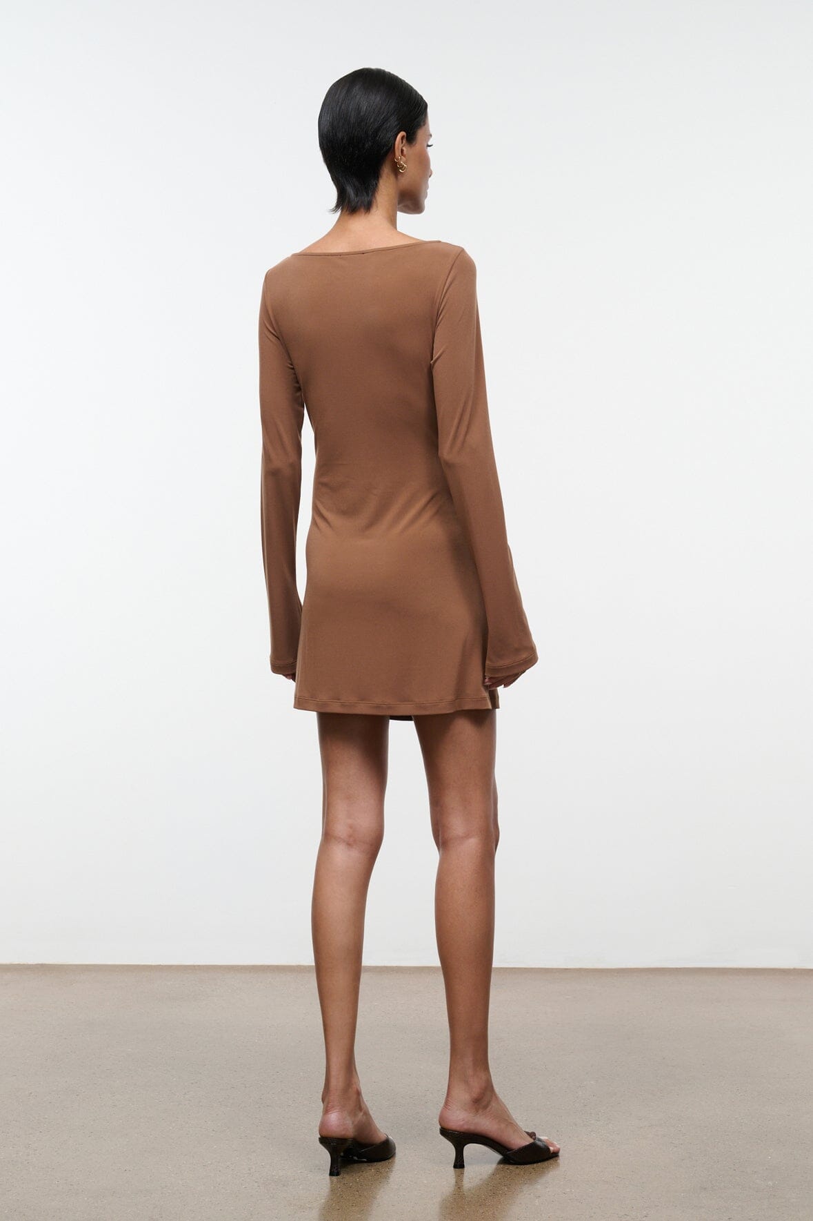 Blakely Dress | Cigar — 3