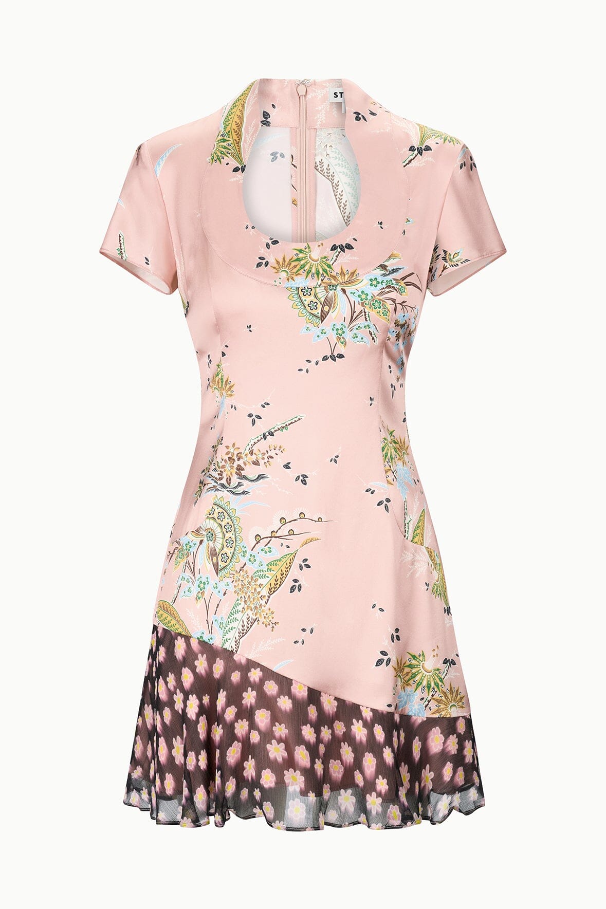 Rae Silk Dress | Tapestry Rose Multi — 6
