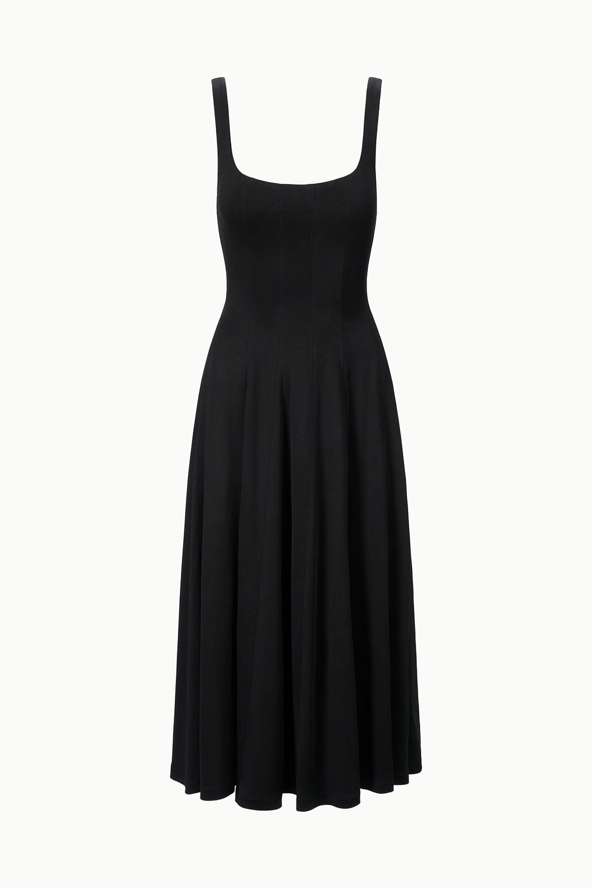Wells Jersey Dress | Black — 4