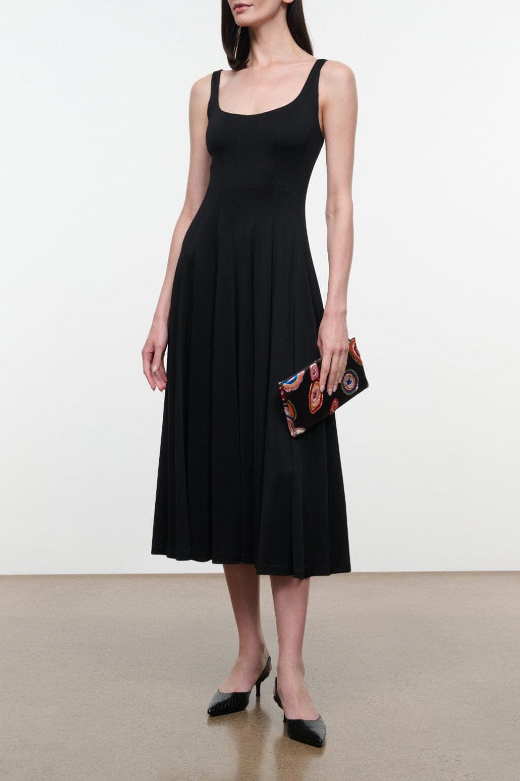 Wells Jersey Dress | Black — 1