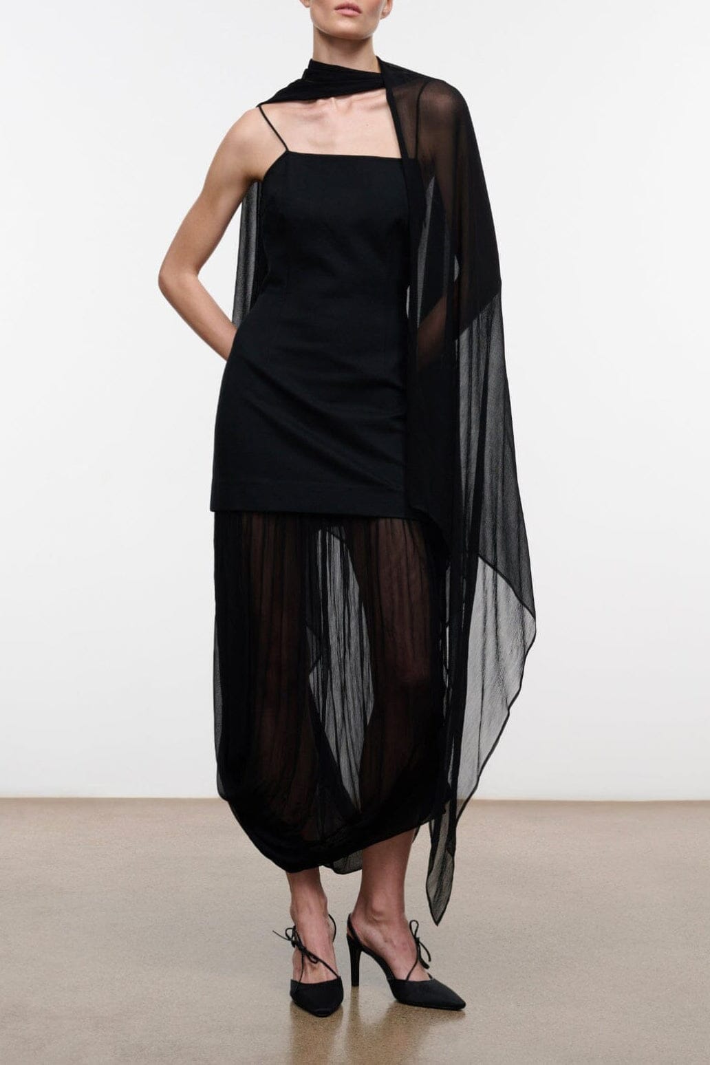 Viona Dress | Black — 1