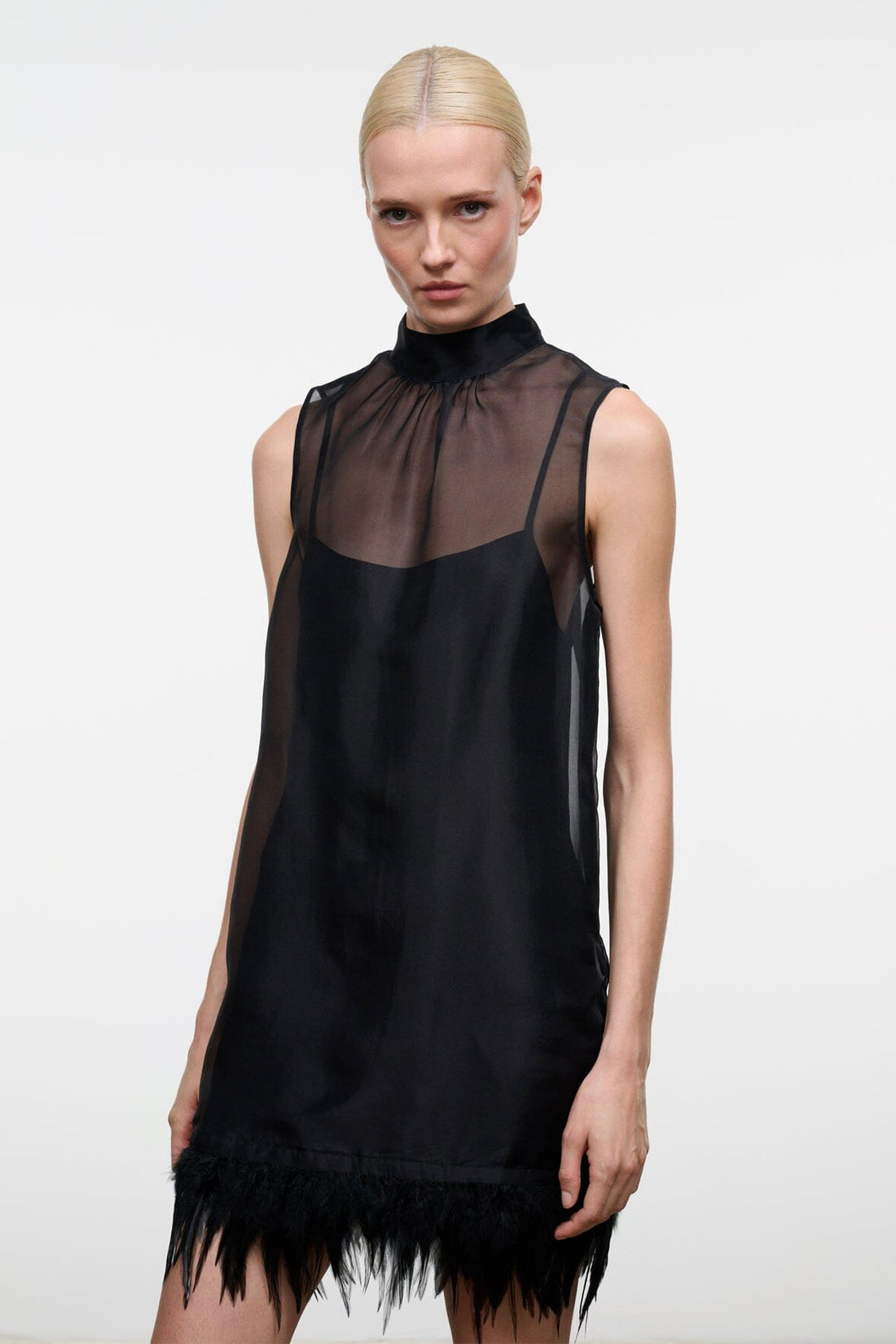 Albee Mini Dress | Black — 1