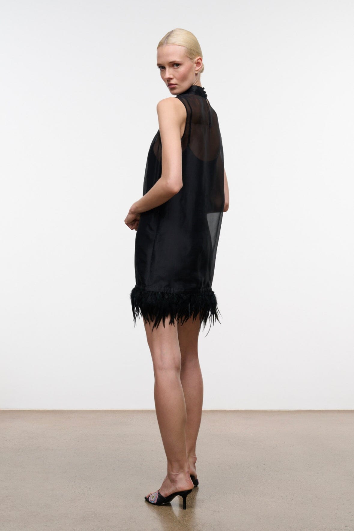 Albee Mini Dress | Black — 4