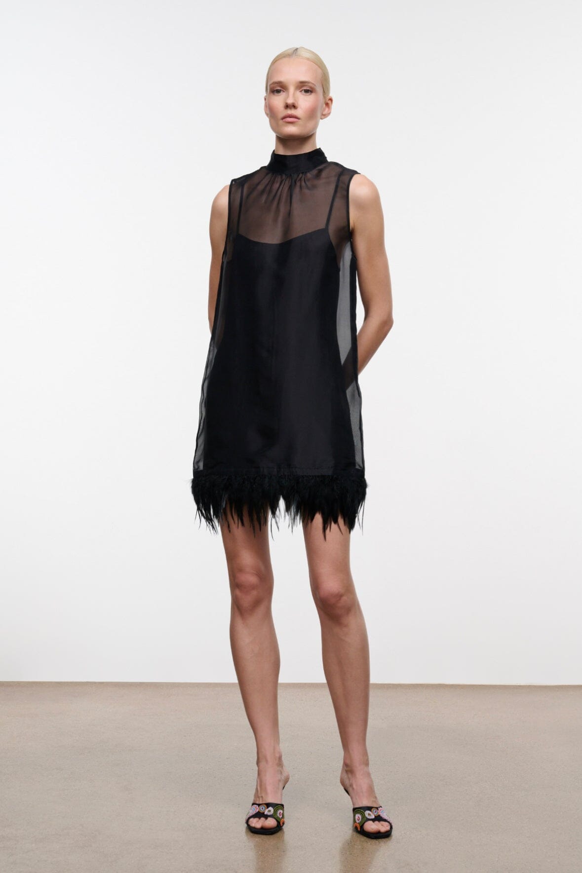 Albee Mini Dress | Black — 6