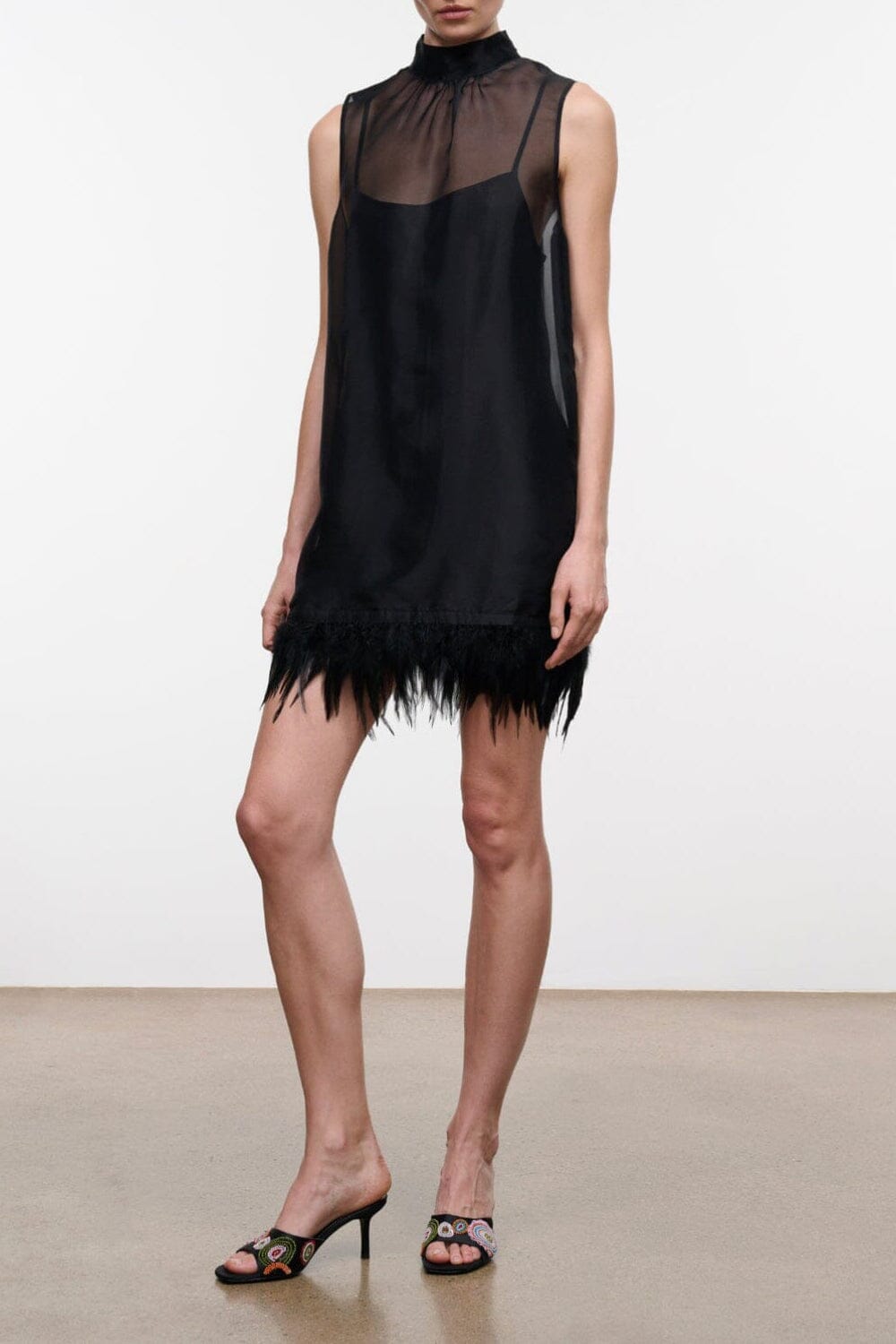 Albee Mini Dress | Black — 1