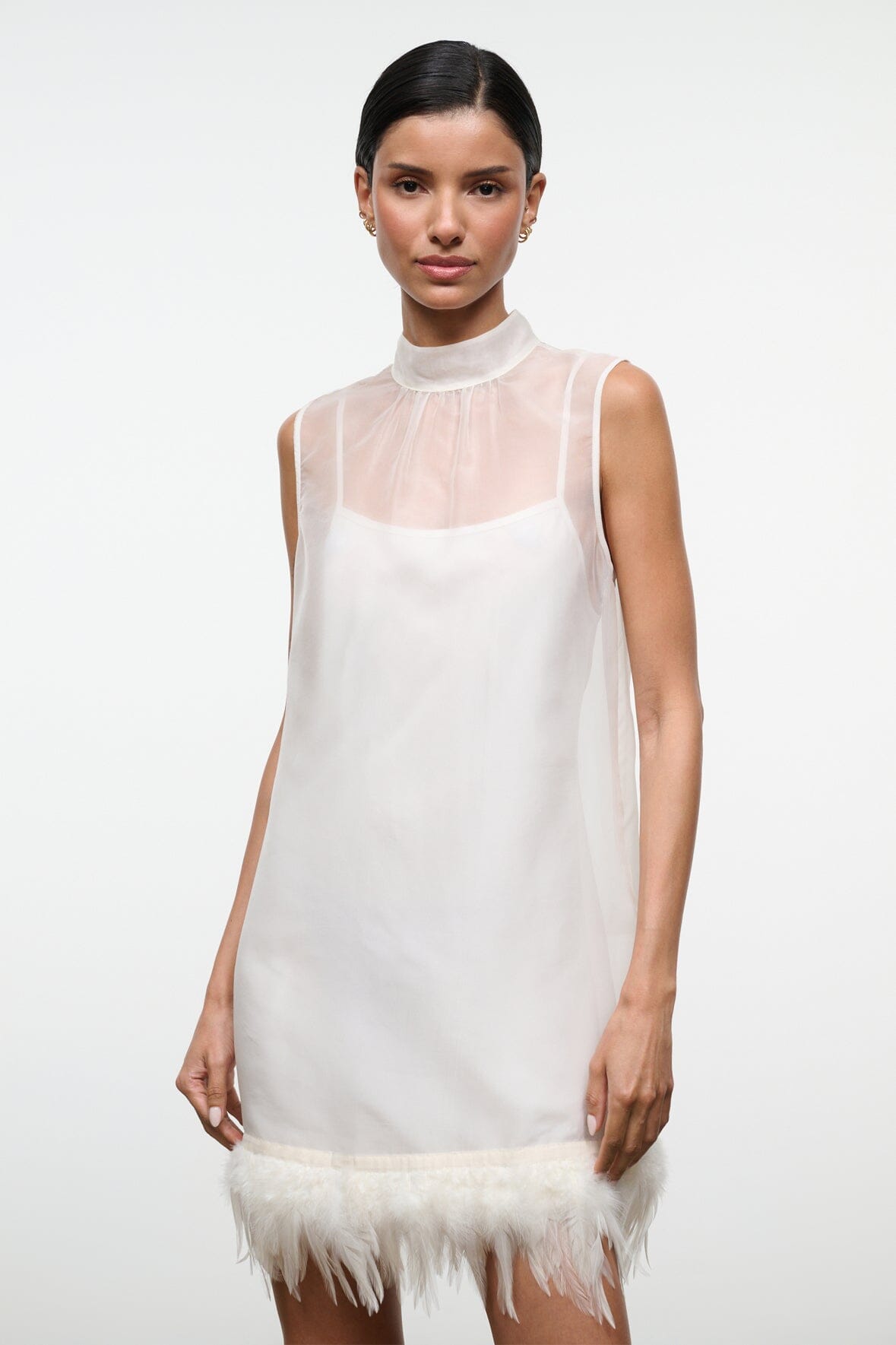 Albee Mini Dress | Ivory — 2