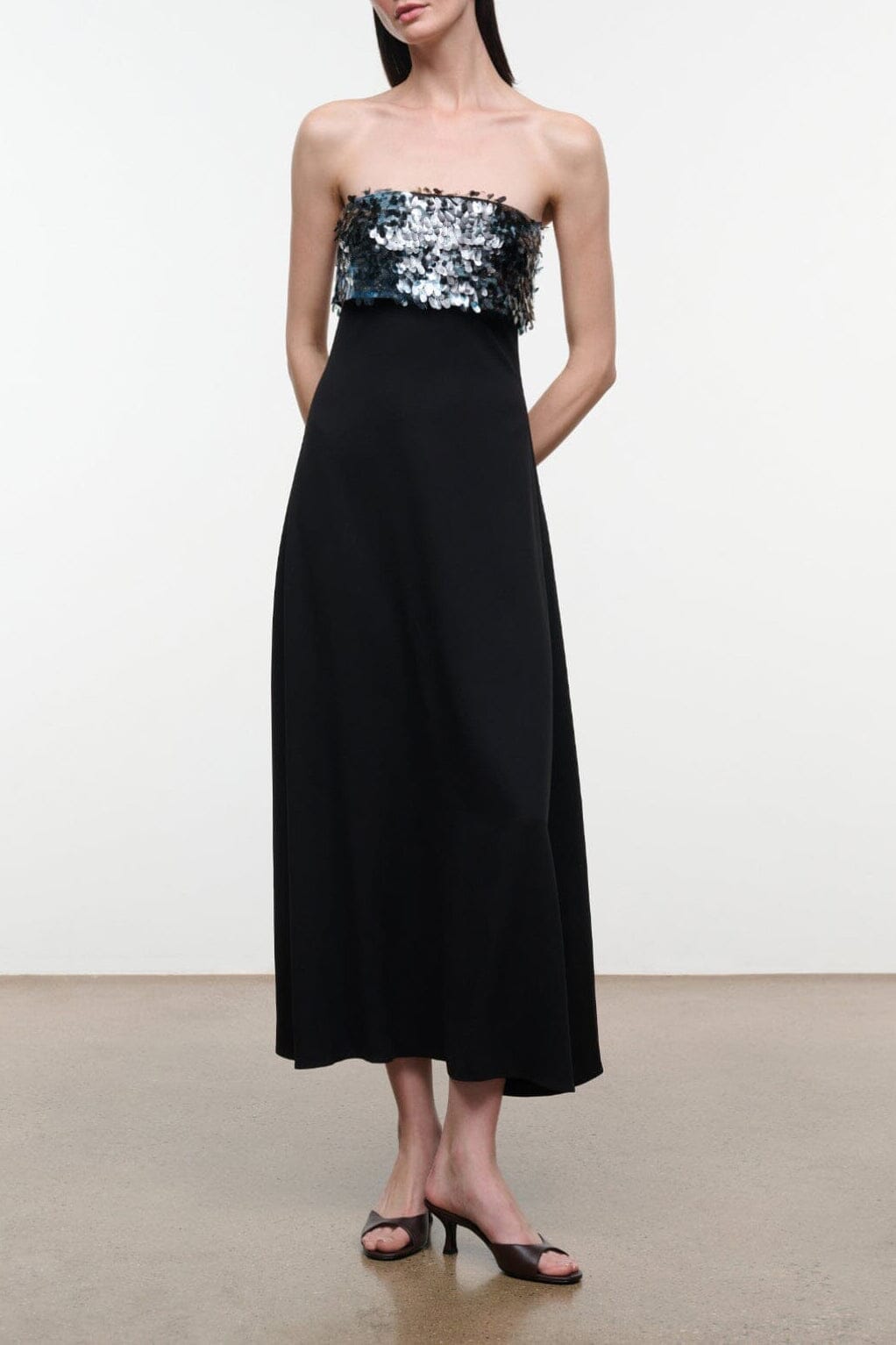 Phoenix Dress | Black Night Spark — 1