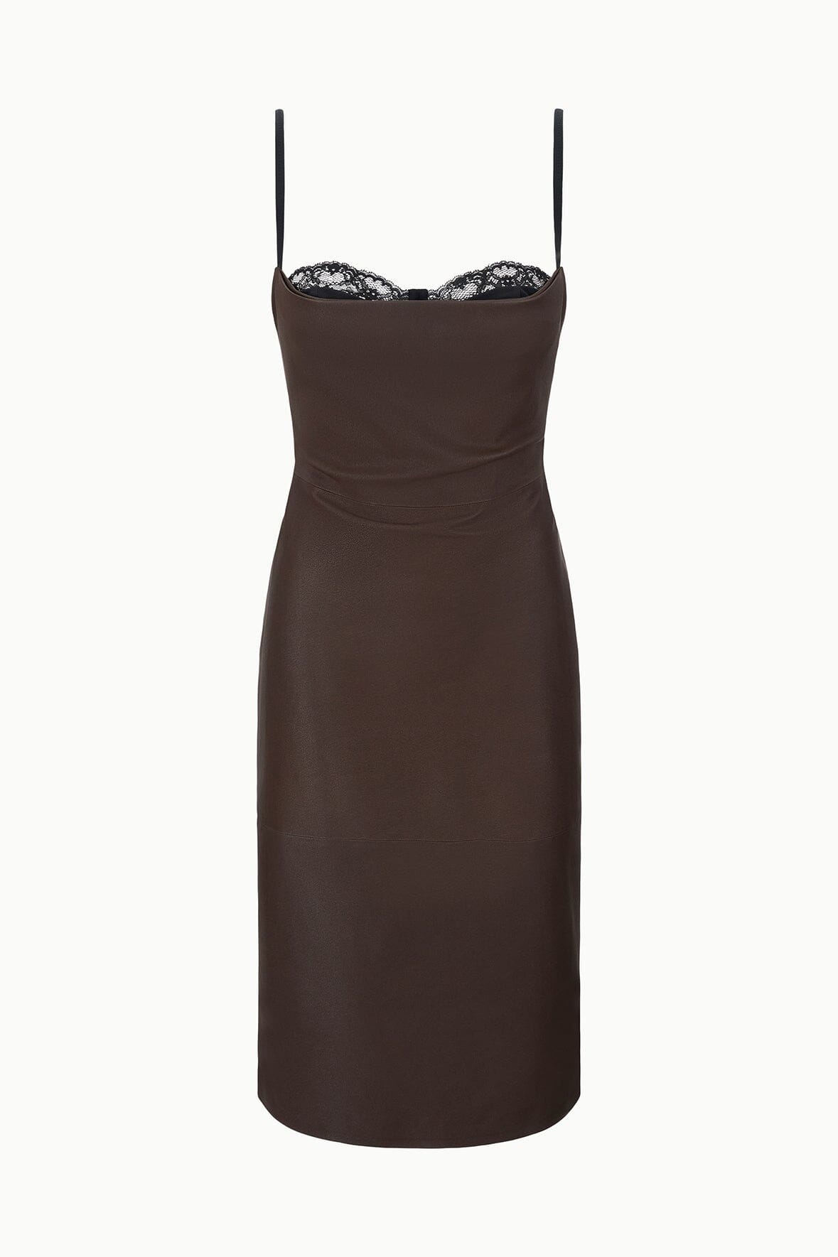 Evangeline Leather Dress | Earth — 6