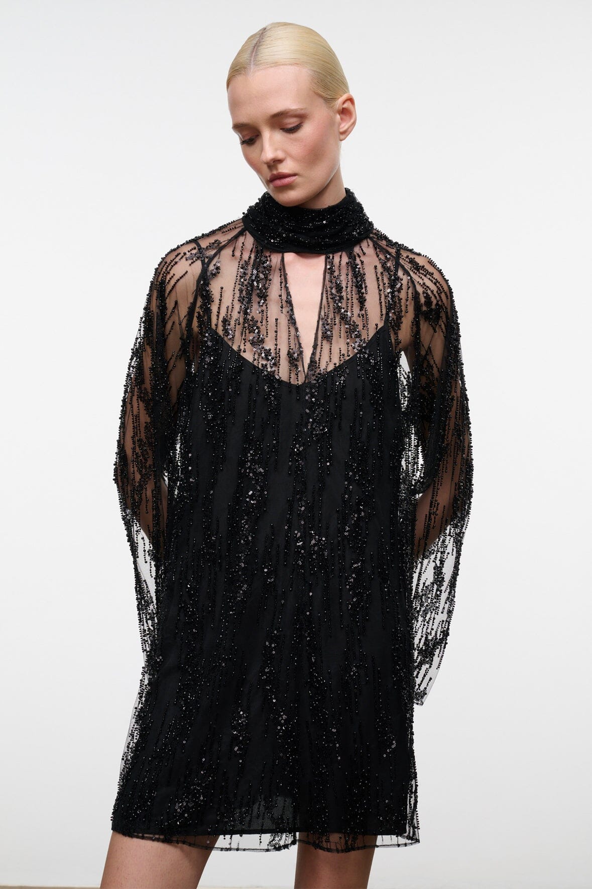 Esther Mini Dress | Black — 2