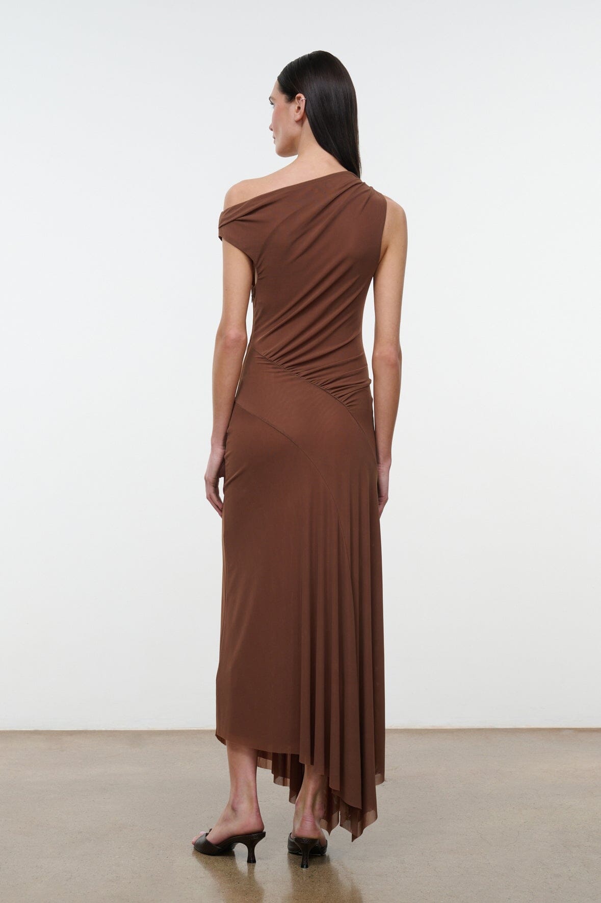 Amaris Dress | Cigar — 3