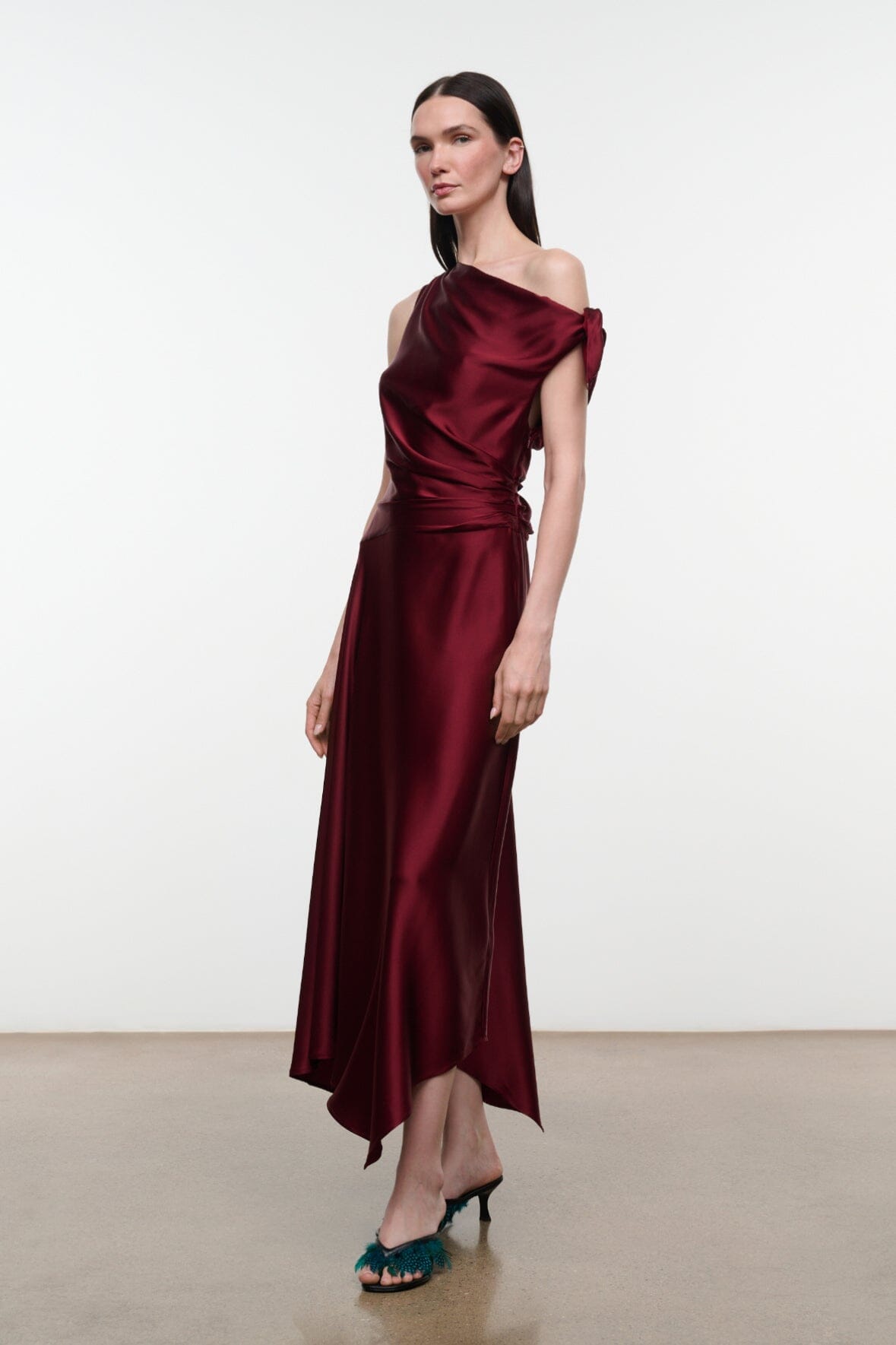 Portia Silk Dress | Carmino — 4