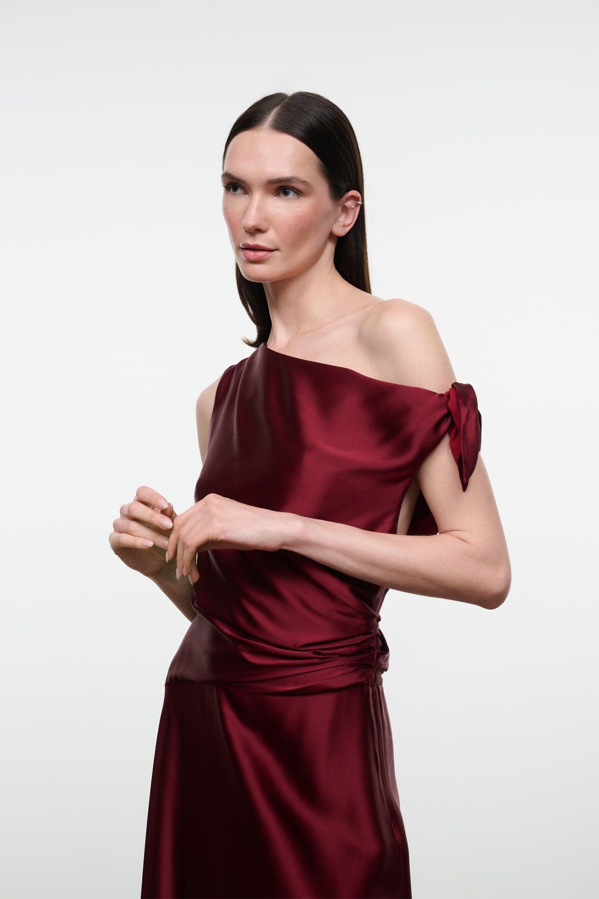 Portia Silk Dress | Carmino — 3