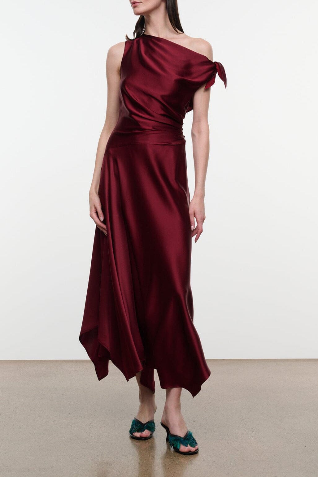 Portia Silk Dress | Carmino — 2