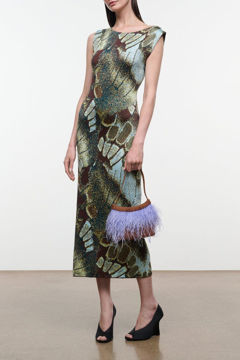 Veronica Dress | Butterfly Moss — 1