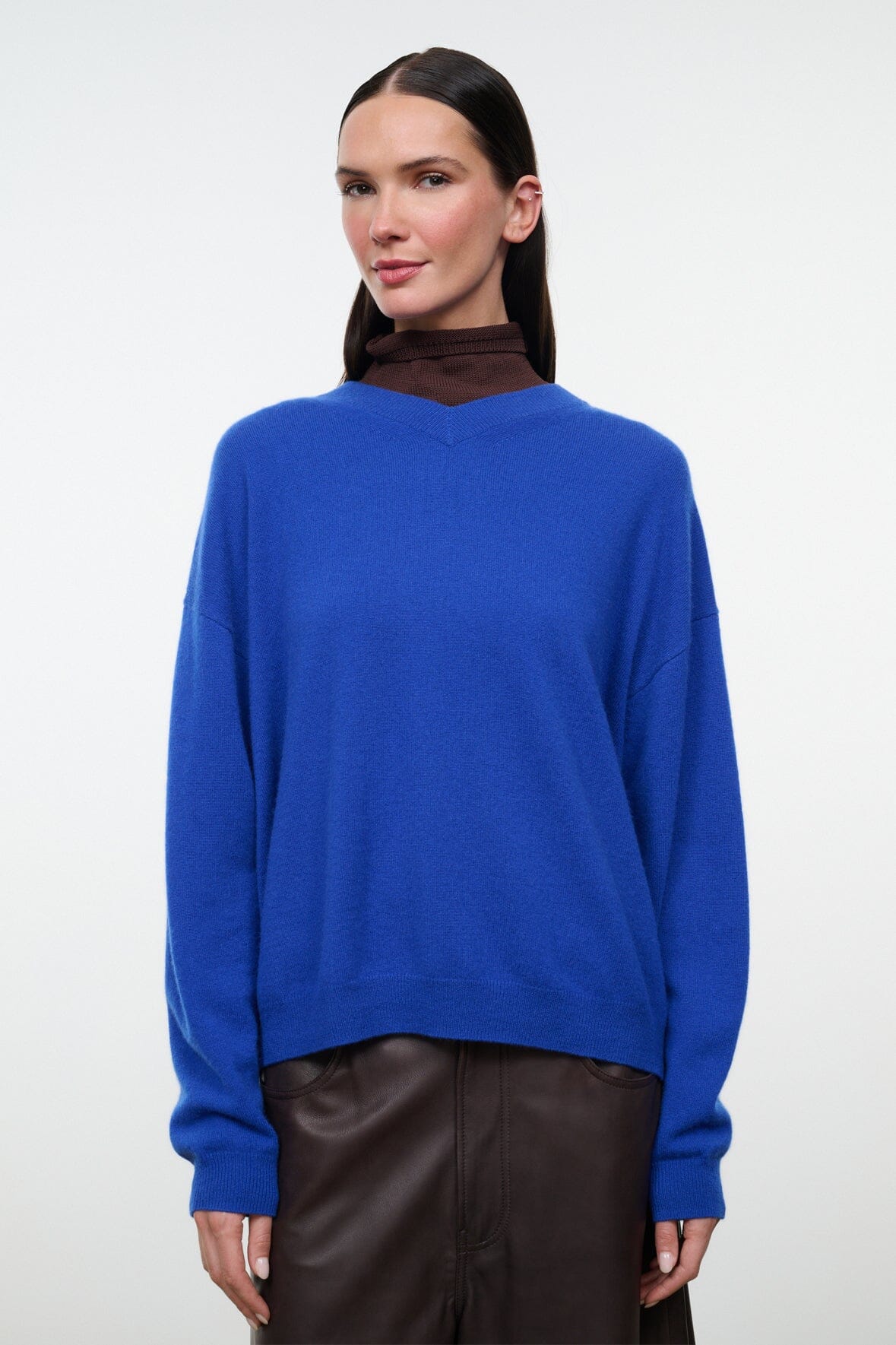 Spencer Cashmere Sweater | Cobalt — 2