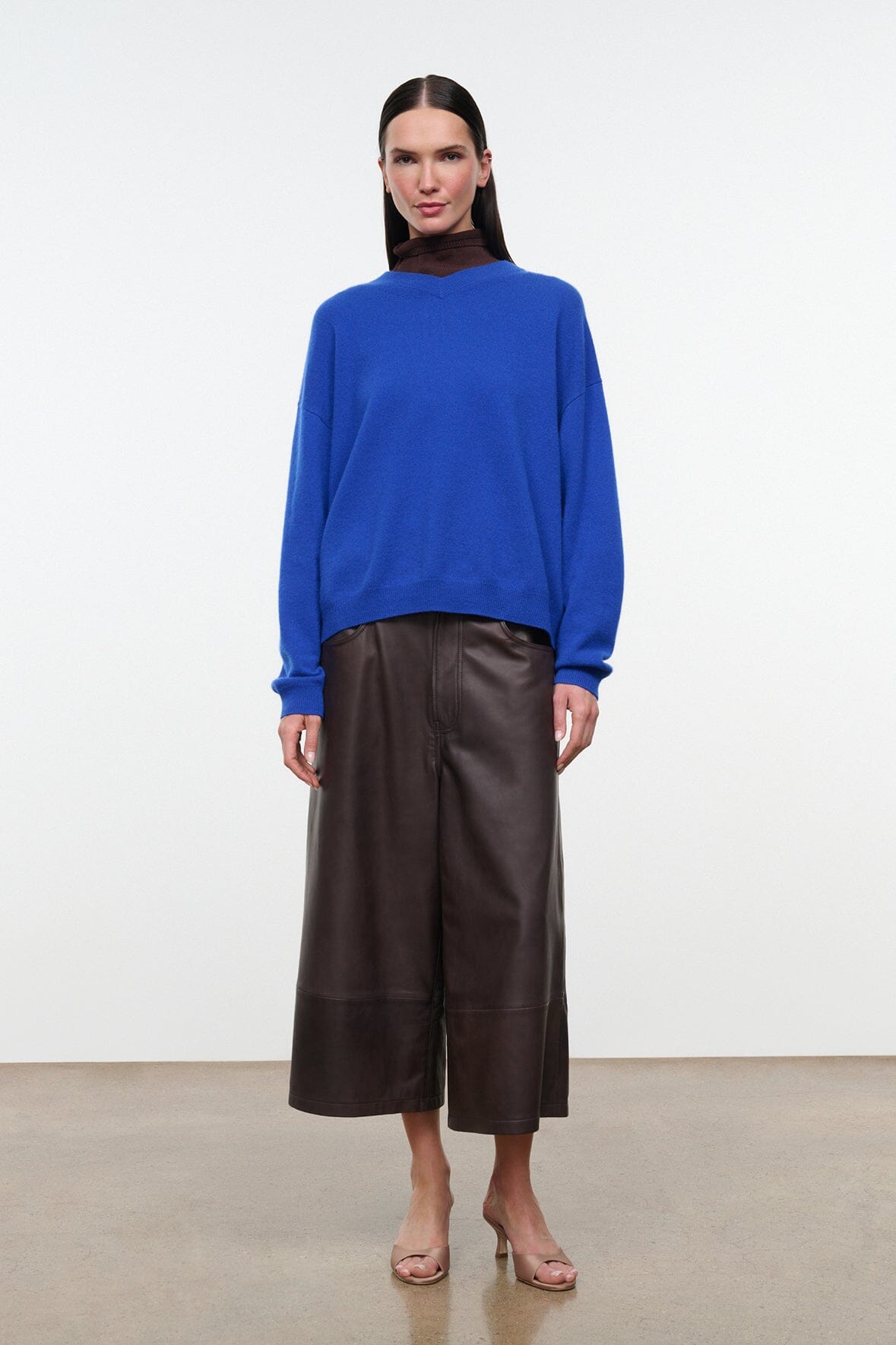 Spencer Cashmere Sweater | Cobalt — 4