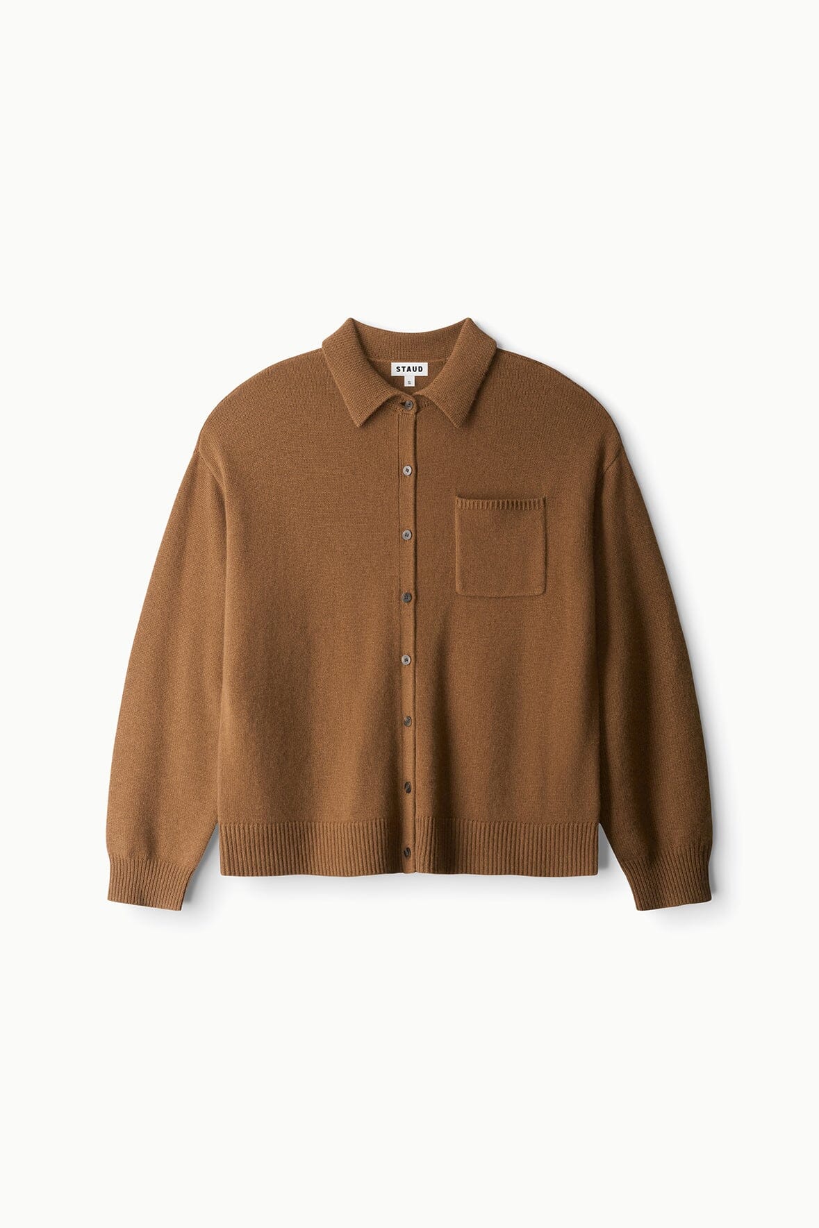 Cameron Cashmere Cardigan | Cigar — 6