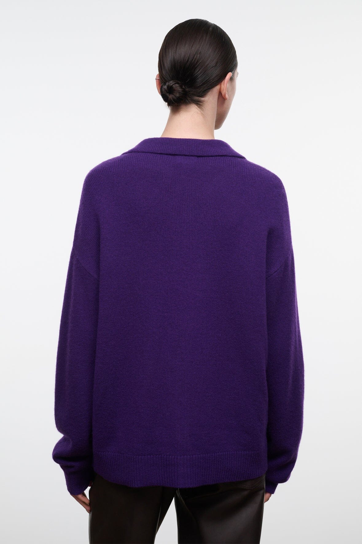 Cameron Cashmere Cardigan | Cosmos — 5