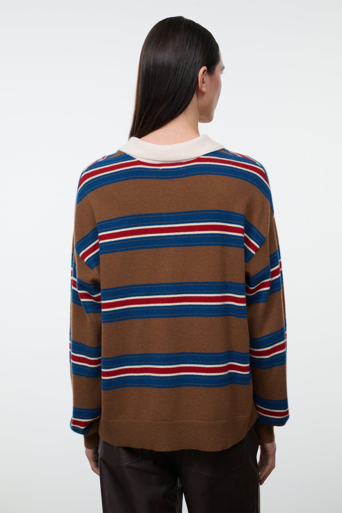 Michael Cashmere Sweater | Savoy Stripe — 3