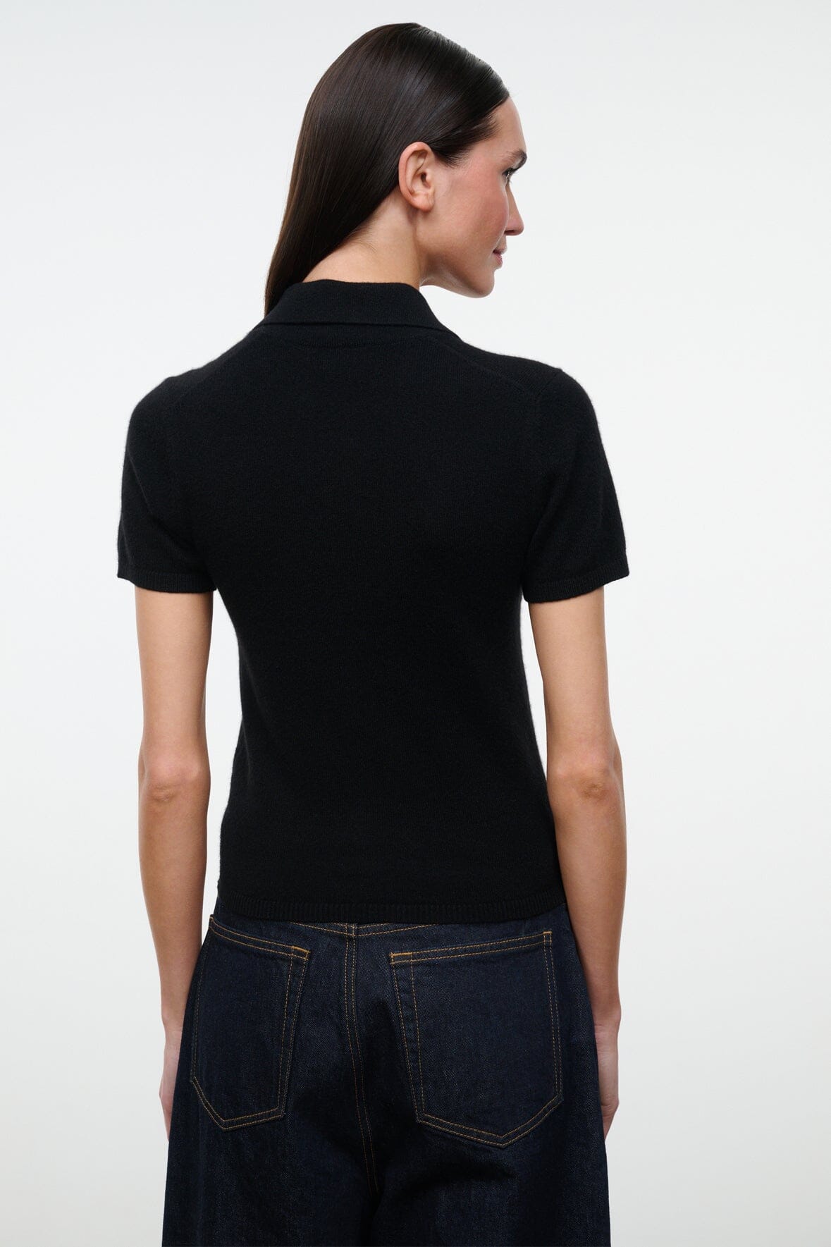 Gino Cashmere Sweater | Black — 3