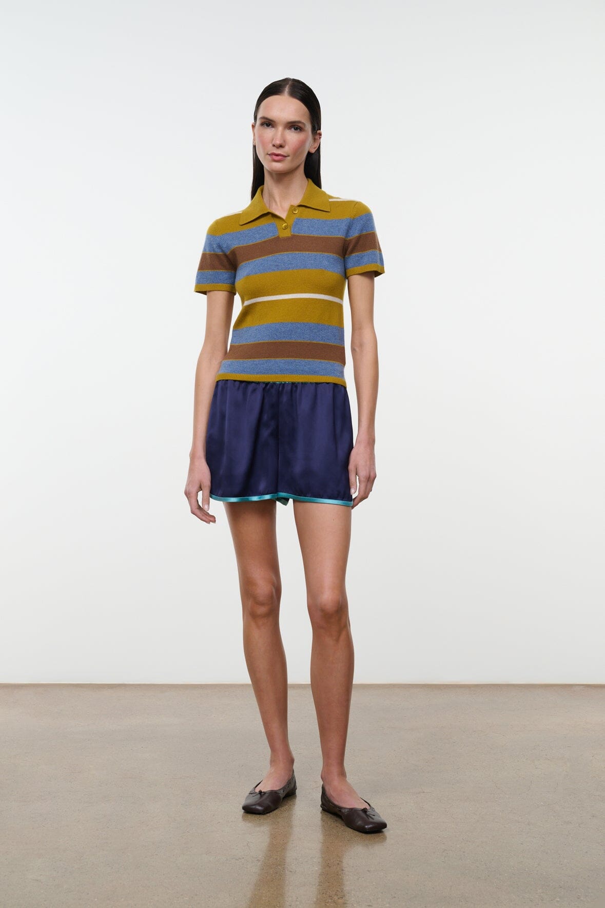 Gino Cashmere Sweater | Canyon Stripe — 2