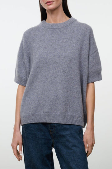 Sorrento Cashmere Sweater | Ash — 1