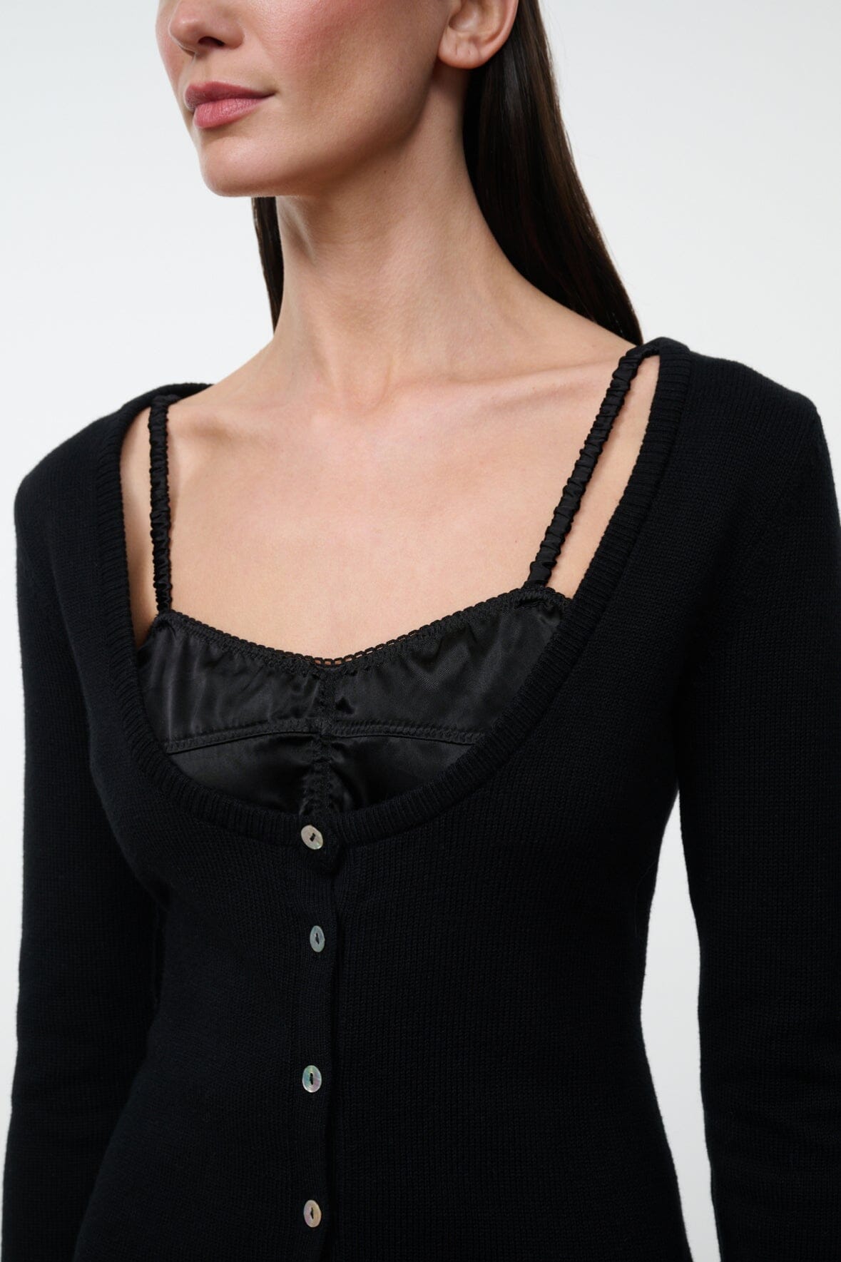 Natasha Cashmere Sweater | Black — 6