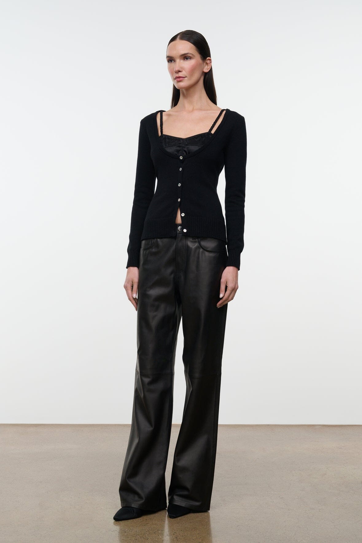Natasha Cashmere Sweater | Black — 2