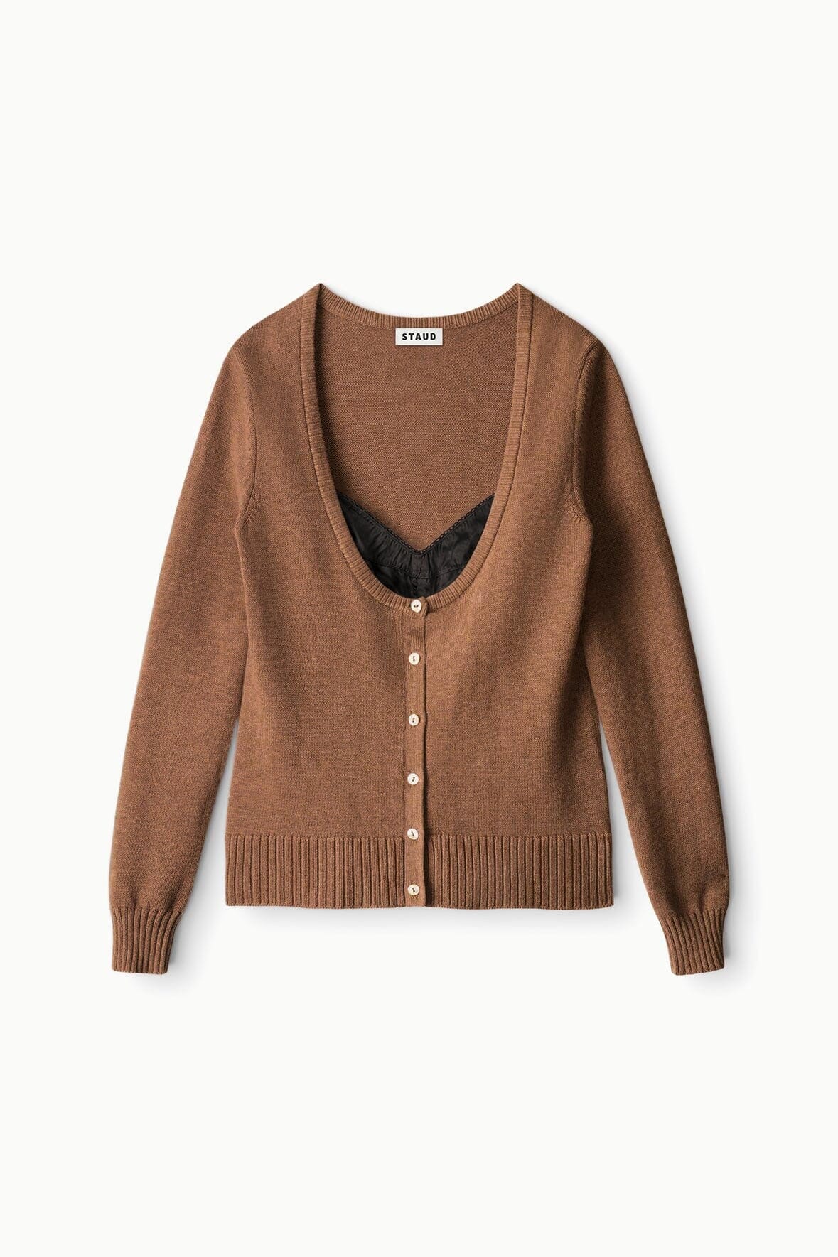 Natasha Cashmere Sweater | Cigar — 5