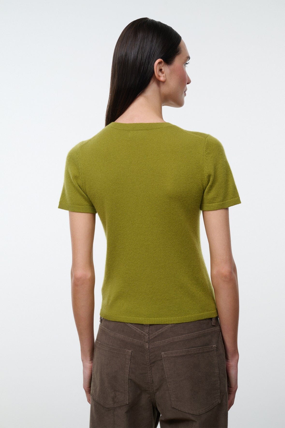 Easy Cashmere Tee | Pear — 3