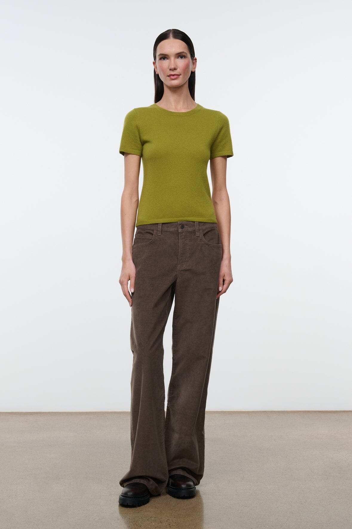 Easy Cashmere Tee | Pear — 4