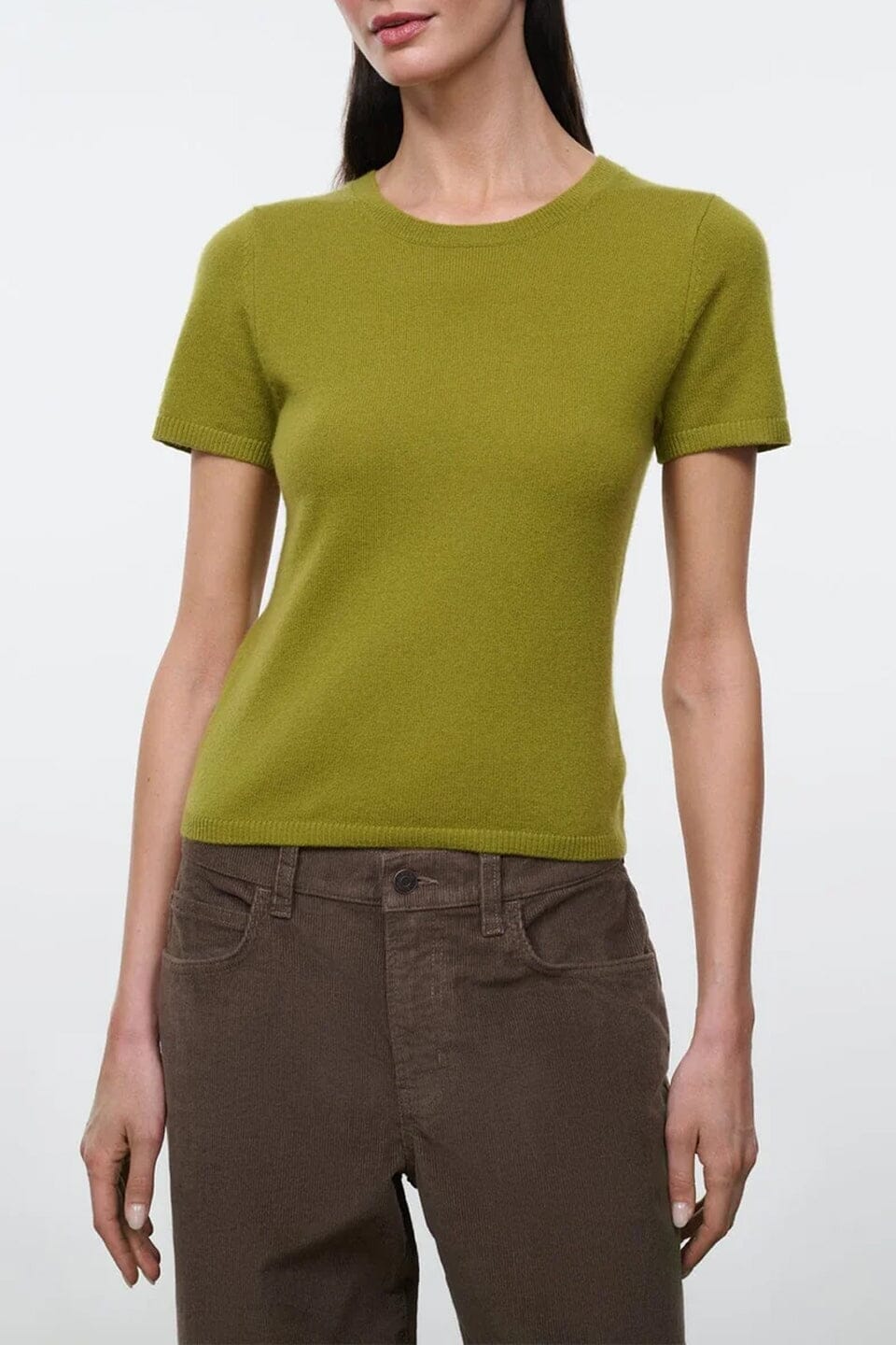 Easy Cashmere Tee | Pear — 1