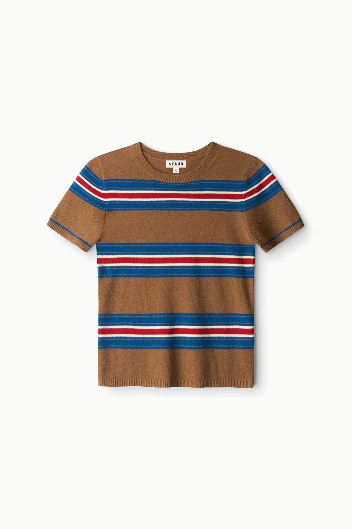 Easy Cashmere Tee | Savoy Stripe — 5