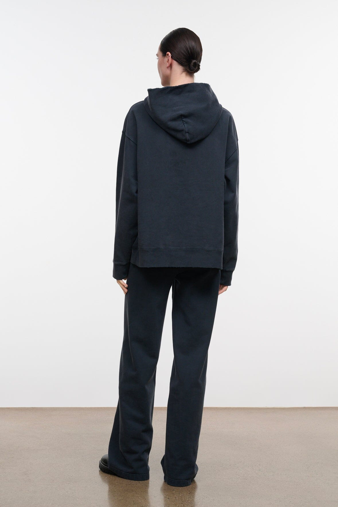 Stroll Terry Pant | Washed Black — 3