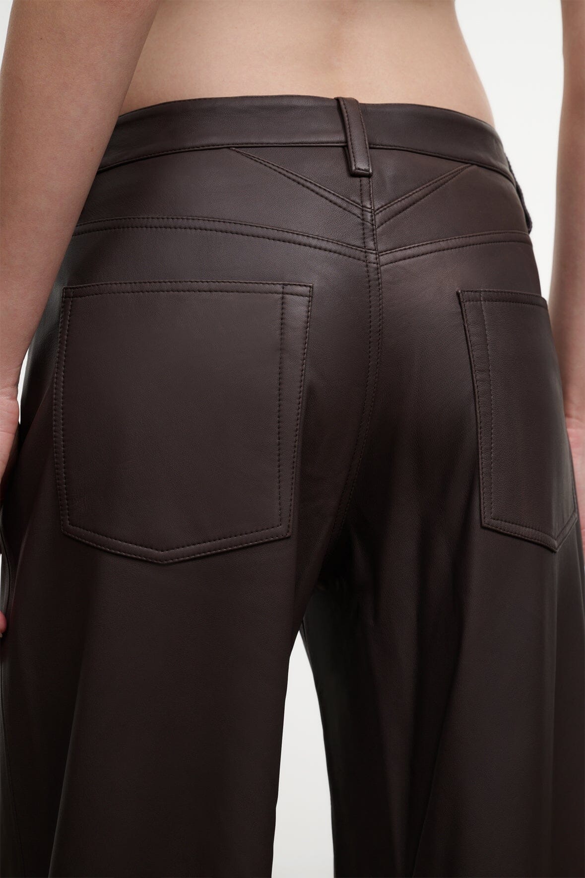 Hunter Leather Culotte | Earth — 6