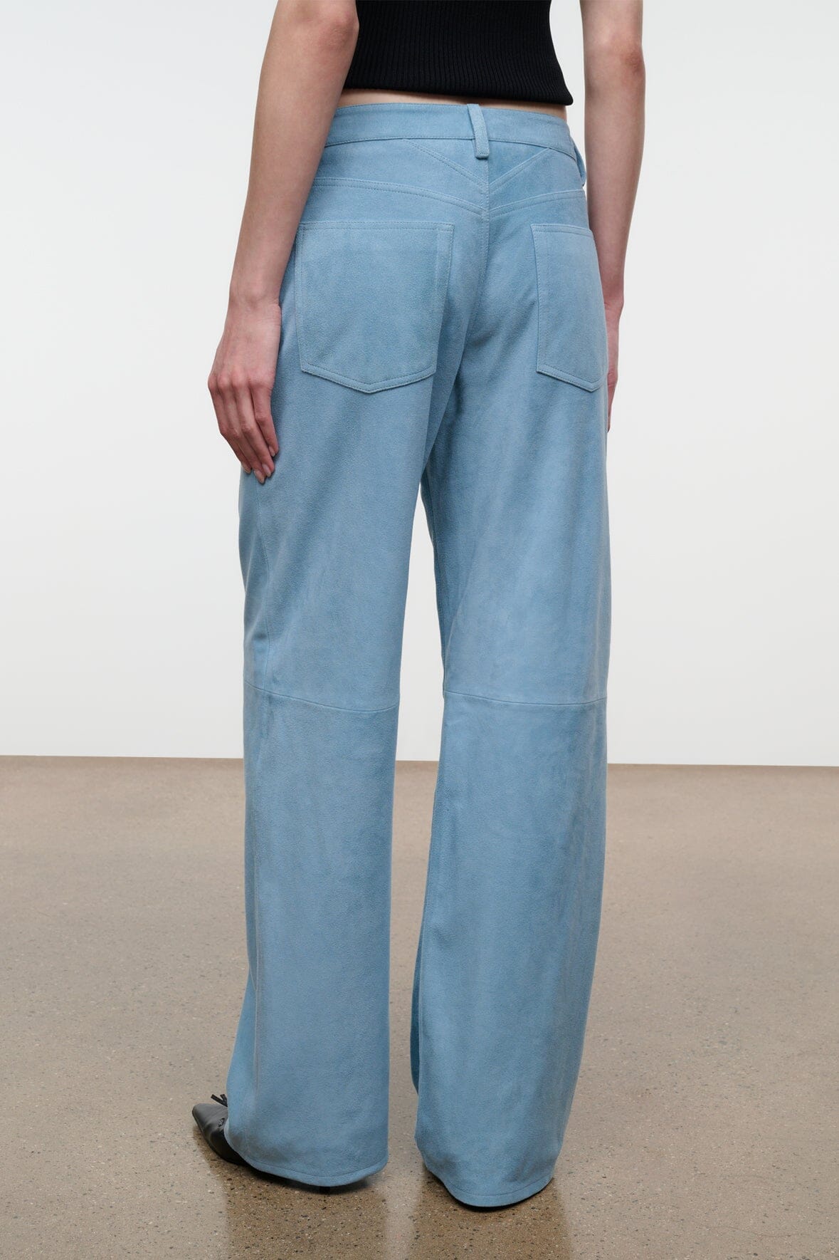 Gus Suede Pant | Sky — 6