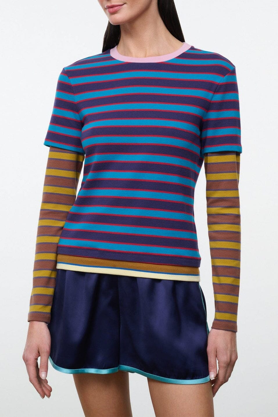 Dillon Tee | Potter Stripe Multi — 1