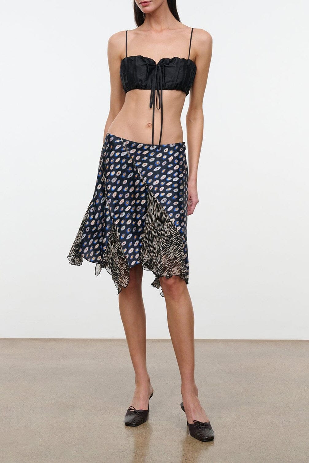 Reannah Silk Skirt | Glasswork Multi — 1