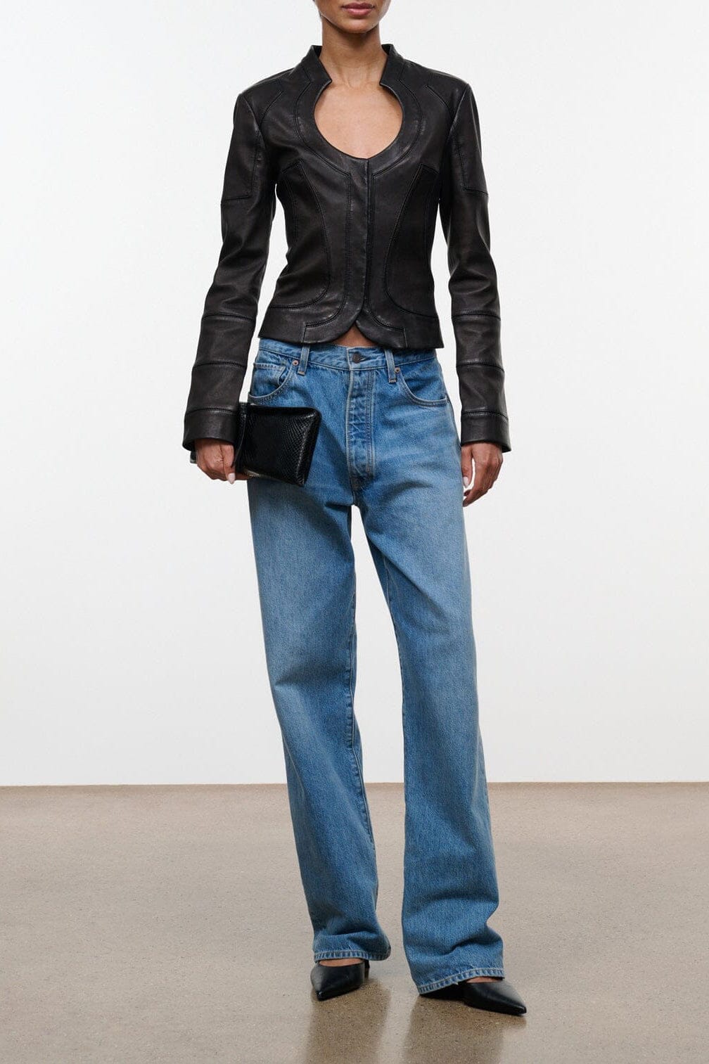 Blair Leather Jacket | Black — 1