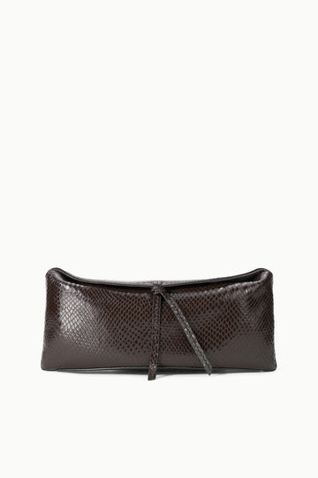 Eve Clutch | Espresso Snake — 1