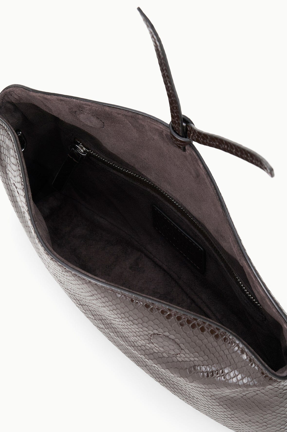 Eve Clutch | Espresso Snake — 5