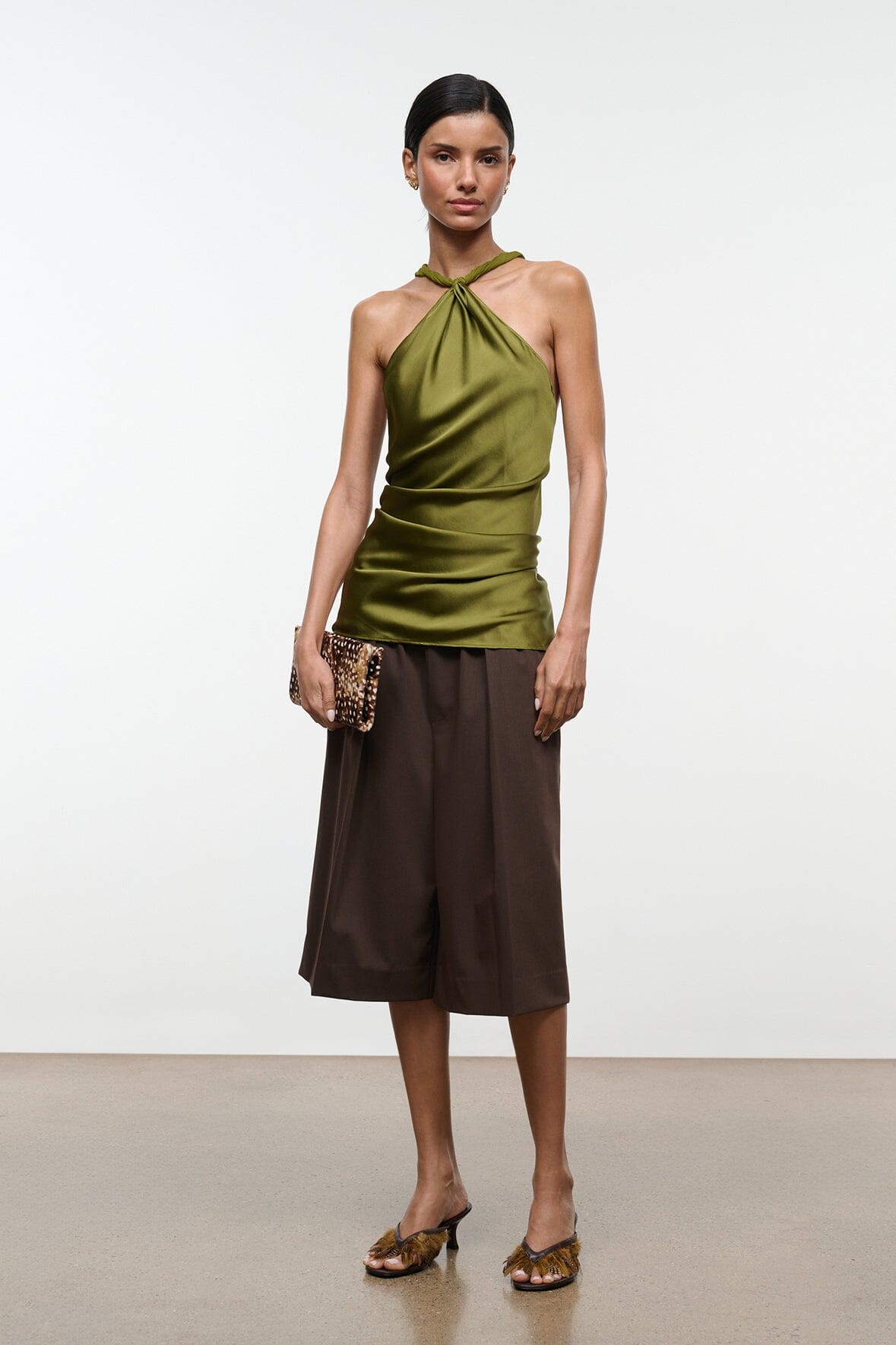 Muse Clutch | Fawn Haircalf — 3