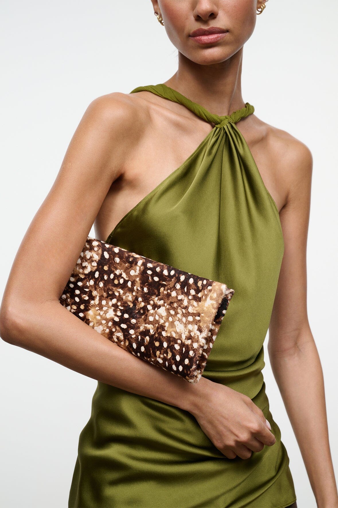 Muse Clutch | Fawn Haircalf — 2
