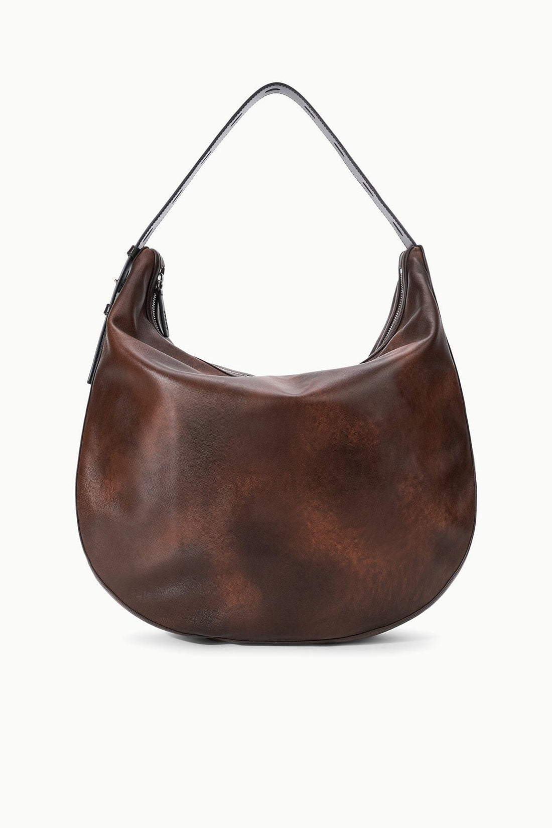 Levi Hobo Bag | Espresso Distressed — 1