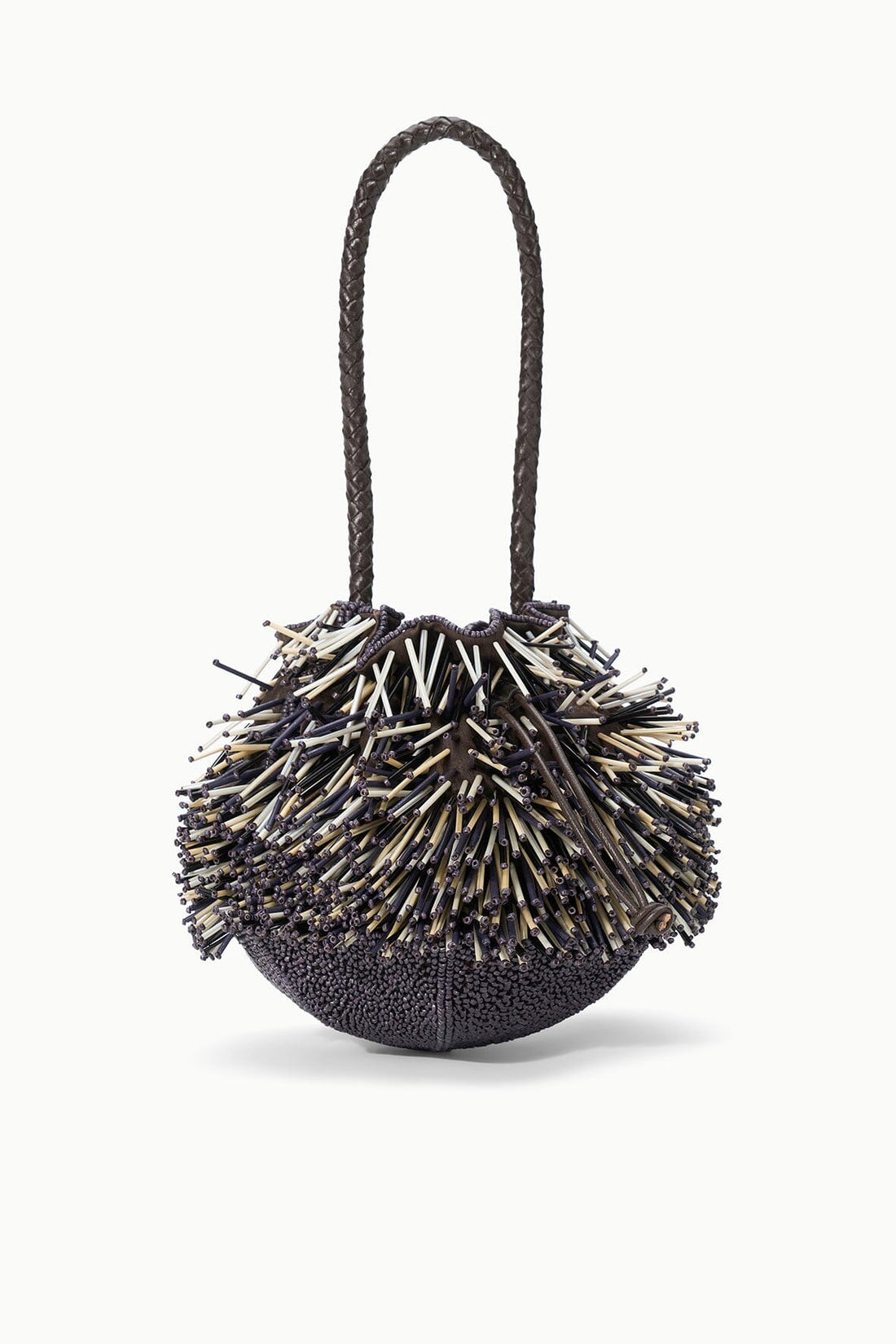 Porcupine Bag | Black Beaded Multi — 1