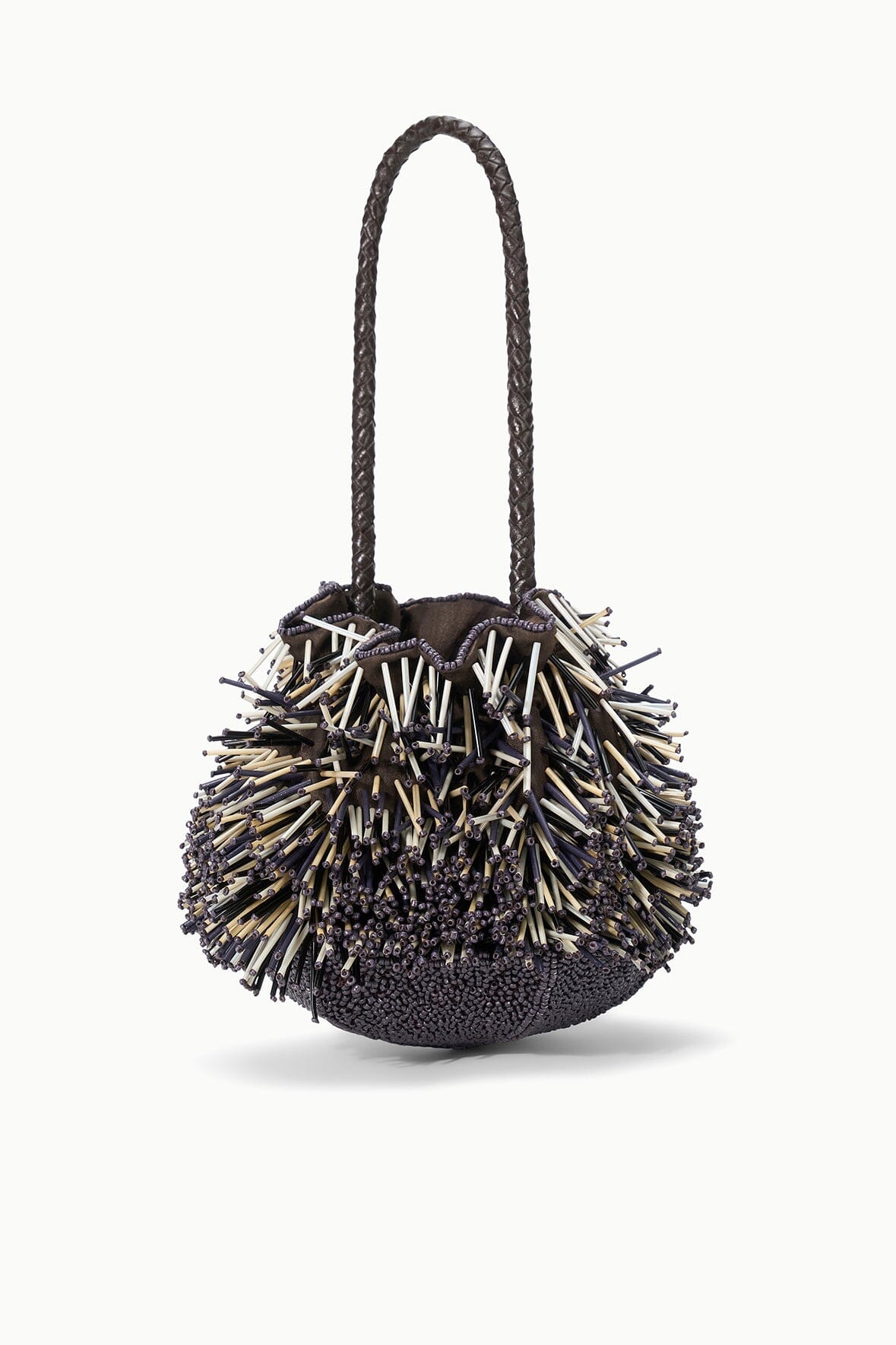 Porcupine Bag | Black Beaded Multi — 6