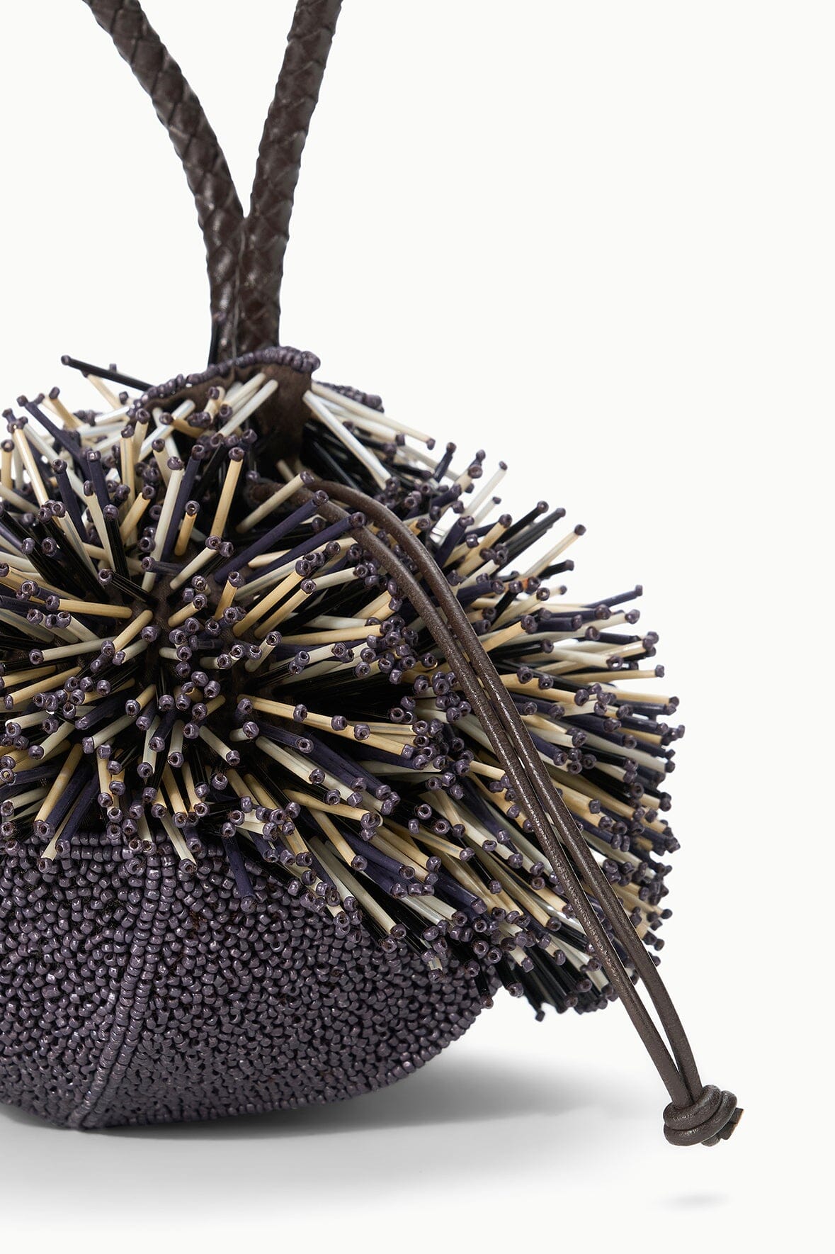 Porcupine Bag | Black Beaded Multi — 8